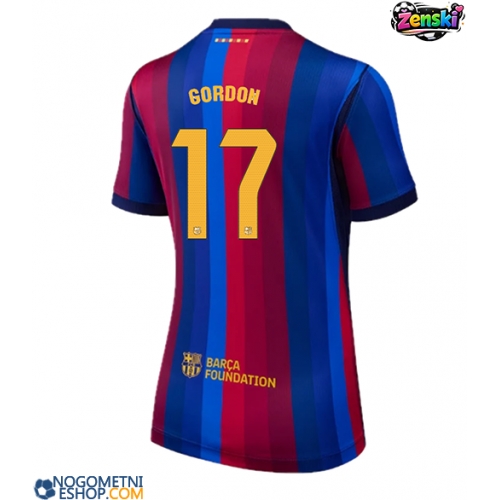 Ženski Nogometni dresi Barcelona Anthony Gordon #17 Domači 2026-27 Kratek Rokav